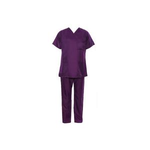 100% ผ้าฝ้ายอินทรีย์ GOTS ได้รับการรับรองที่มีคุณภาพดีโรงพยาบาลเครื่องแบบทางการแพทย์ขัด - Product Image 1