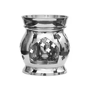 Handmade Customized logo Print Stylish Antique Modern Classic Elegant Designer Unique Vintage Nickle Plated Modern <b>Oil</b> <b>Burner</b> - Product Image 1