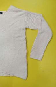 เสื้อไหมพรมแขนยาวคอวีทรงหลวมสไตล์ลำลองสำหรับผู้หญิง ยี่ห้อขายดีประจำฤดูใบไม้ผลิและฤดูใบไม้ร่วง - Product Image 3