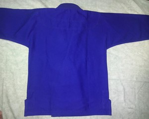 Uniformes de karate de jiu jitsu azul para hombre y mujer, talla personalizada, kimono de jiu jitsu brasileño, hecho en Pakistán, precio al por mayor - Product Image 5