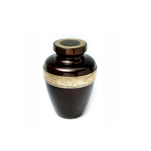 Best Fresh Arrival Wholesale Cremation Urn Customized Design Human Funeral <b>Ash</b> <b>Keepsake</b> Brass Cremation Urns - Product Image 2