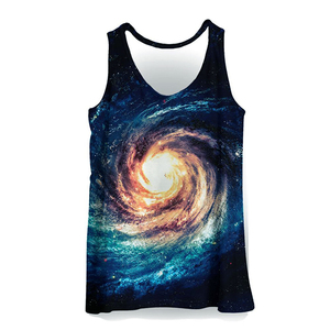 เสื้อกล้ามสตรีทพิมพ์ลายของผู้หญิงเสื้อกล้ามออกแบบได้ตามต้องการ - Product Image 3