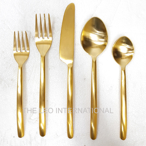 Juego de cubiertos decorativo de bambú, diseño lujoso - Product Image 4