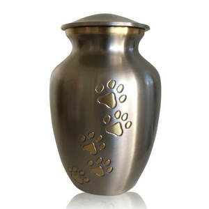 Brass Small <b>Keepsake</b> Urns for <b>Memorial</b> Ashes With Blue Finishing Manufacturer and Exporter From India - Product Image 5