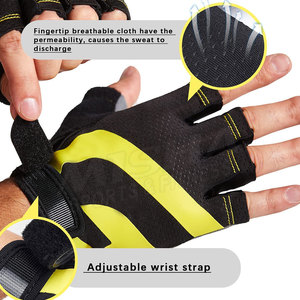 2023 nueva llegada guantes de Ciclismo de diseño personalizado Unisex Fitness GYM guantes de Entrenamiento para mujeres - Product Image 3