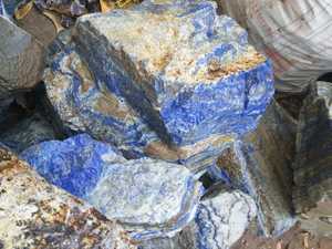 Lapis Lazuli หินธรรมชาติคุณภาพล้ำค่า,หินแลพิสแลซูลีหินคริสตัลธรรมชาติหยาบขนาดใหญ่ - Product Image 4
