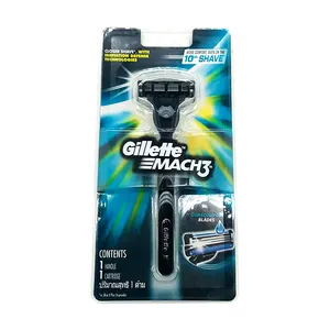 Kualitas Gillette Pisau Cukur Sekali Pakai Pisau Cukur Pria Gillette Isi Ulang, 10 Fusion5 Kartrid, 2 P