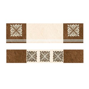 Brown and Yellow Color Matt Surface Ceramic <b>Stair</b> <b>Tiles</b> S-300x1200mm, R-200x1200mm - Product Image 4