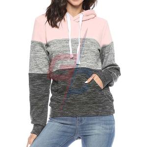 Jersey de proveedor de Sudadera con capucha de moda con forro polar de manga larga activa para mujer con talla grande - Product Image 1