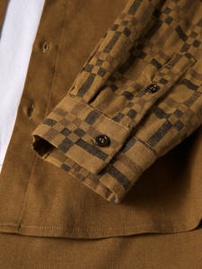 Vêtements d'été 100% coton de haute qualité pour hommes, chemise à manches longues imprimée en différentes couleurs avec détection d'aiguille disponible - Product Image 5