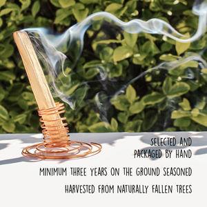 ฉลากส่วนตัว PALOSANTO เผ่า-ธูปธรรมชาติคุณภาพสูง-ไม้พาโลซานโตจากเปรู-15แท่งต่อแพ็ค - Product Image 2