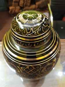 ทองเหลืองนกกลับบ้านนกสีฟ้าสลักโกศศพอุปกรณ์ Brassworld อินเดีย - Product Image 2