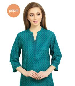 Femme chemise de nuit en coton - Product Image 1