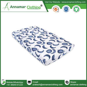 Drap-housse en coton au prix le plus bas avec logo et emballage de marque privée à motif entièrement personnalisé - Product Image 4