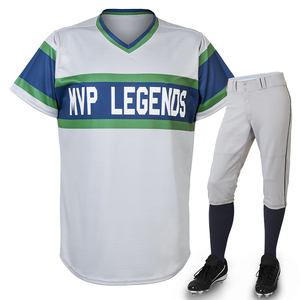 Custom Breathable Plus Size <b>Baseball</b> & Softball Uniform <b>Set</b> with Custom Logo Quick-Dry Spandex/Polyester for Women and Men - Product Image 4