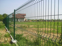 Vente Flash : Panneaux de clôture agricole en fil d'acier galvanisé et revêtu de PVC de haute qualité, style européen, écologiques, imperméables et résistants à la décomposition (Jidar)