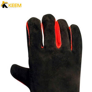 ถุงมือเชื่อมหนังกันความร้อน Keembro Black Hand Safety พร้อมคุณสมบัติป้องกันแรงกระแทกและป้องกันการบาด สำหรับช่างเชื่อม - Product Image 5