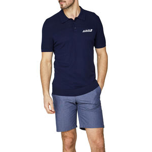 Polo de conception professionnelle pour hommes, couleur noire avec short personnalisé à vendre - Product Image 1