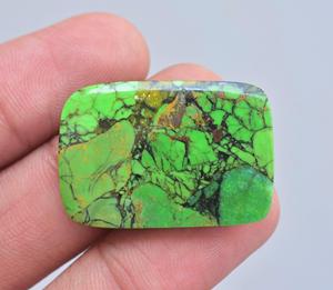 Cabujón de cobre verde turquesa, todas las formas mezcladas, envoltura de alambre, joyería, piedra turquesa para joyería - Product Image 5