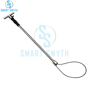 Filet porte-cochon portatif en acier pour animaux, accessoire Durable, outil vétérinaire, capture, pieuvre - Product Image 2