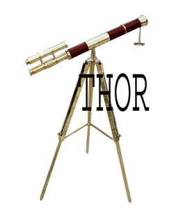 Ottone nautico Dubber Barrel Telescope Steel treppiede Home Decor ottone - Product Image 3