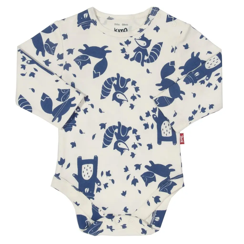 Bodysuit omuz Snap 100% organik pamuk olarak bilinen Romper Sleepsuit bebek giysileri tüm sezon için erkek bebek için kız Uni