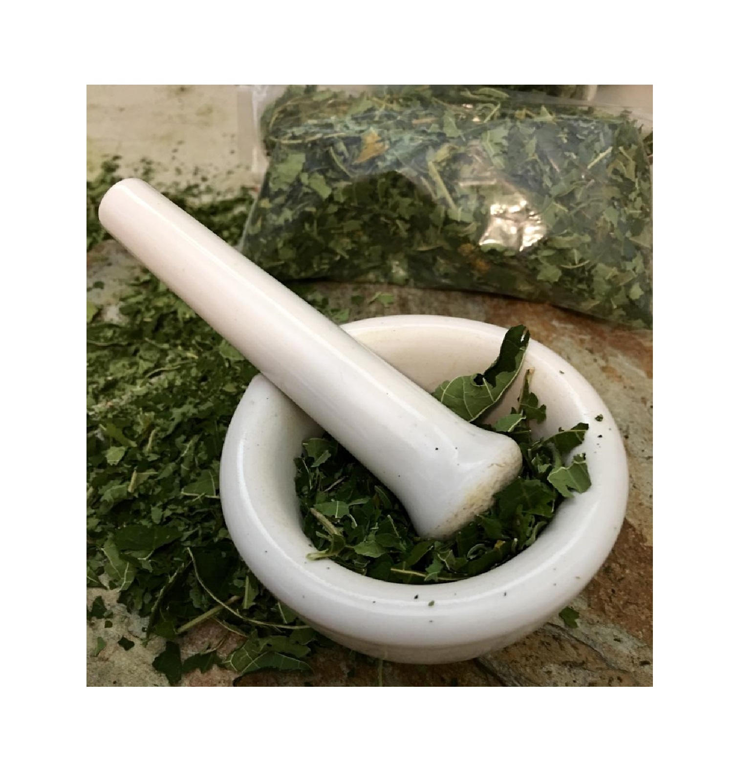 乾燥パパイヤの葉（お茶用）/ ベトナム産乾燥パパイヤの葉（ジャスミン