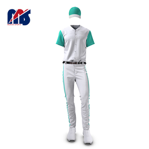 Vente en gros de vêtements de baseball et de softball en polyester 100% uniformes de maillots personnalisés de haute qualité par sublimation - Product Image 6