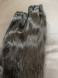 RAW SOUTH INDIAN TEMPLE PELO SIN PROCESAR SIN QUÍMICOS PAQUETES DE CABELLO HUMANO CON CUTICULAS ALINEADAS - Product Image 3