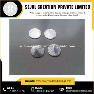 Componentes de hallazgos de joyería de cabujón redondo de plata de alta calidad suministro a granel con logotipo personalizado al por mayor - Product Image 2