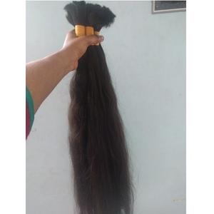 Extensiones de cabello a granel, material indio sin procesar, fábrica de madra - Product Image 2
