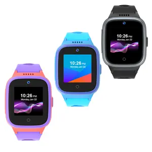 Hot 4G Thông Minh Đồng Hồ Máy Ảnh Mobail Điện Thoại Android Với Khe Cắm Sim 4G GPS Cho Trẻ Em QW09 Smartwatch Wifi 3G 4.4 Thông Minh Đồng Hồ