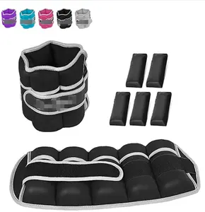 ONESTARSPORTS Grosir Olahraga Gym Tahan Air 5lb Kustom Disesuaikan Neoprene Pergelangan Tangan Pergelangan Kaki Bobot