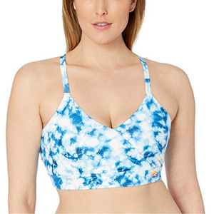 Soutien-gorge de sport professionnel sur mesure pour femmes, extensible dans quatre directions, écologique, imperméable, en Spandex/Polyester, de la marque Formula1 Industries - Product Image 1