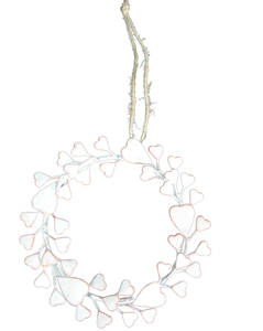 Adorno colgante de METAL para Navidad, decoración de árbol de Navidad de alta calidad, color blanco - Product Image 1