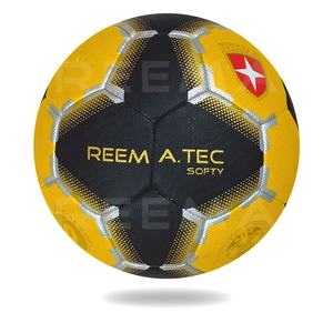 Bola de mano de PU suave con estampado personalizado, alta calidad, fabricantes de paquistaníes, tecnología Reema - Product Image 2