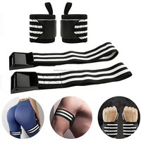 Bandes BFR (Polyester Latex) pour l'entraînement par restriction du flux sanguin des bras et des jambes, taille unique, personnalisables