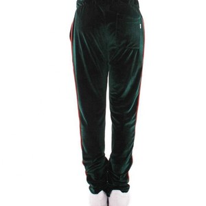 กางเกงติดตามกำมะหยี่แถบข้างผู้ชาย,พร้อมโลโก้ของคุณเอง - Product Image 4