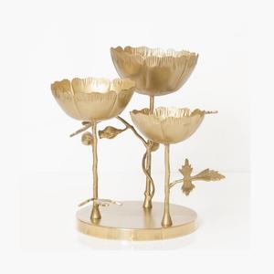 Quemador Bakhoor chapado en oro de latón hecho a mano Quemador de incienso de forma redonda de buena calidad a precio competitivo - Product Image 6