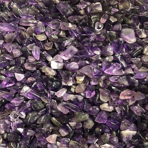 Crystal vente en gros en vrac, pierre d'améthyste polie, Super qualité, Quartz naturel, cristaux, galets, 1 couleur, fleur, inde - Product Image 2