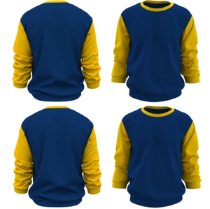 Venta al por mayor de invierno de lana amarilla de manga larga Casual transpirable Anti-pilling Logo frontal forrado sudaderas con capucha de las mujeres - Product Image 6