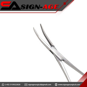 Forceps artériels Dandy de haute qualité, en acier inoxydable, plastique, instruments chirurgicaux incurvés, alimentation électrique, étiquette privée disponible - Product Image 6