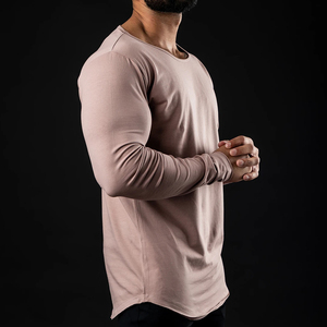 T-shirt homme uni décontracté OEM, manches courtes, couleur unie, impression 3D, broderie, 100% coton - Product Image 2