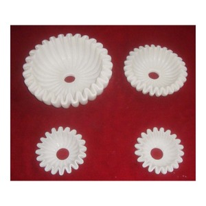 Decorative White <b>Marble</b> Carving Different Size <b>Marble</b> Bowl - Product Image 1
