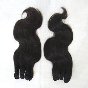 ส่วนต่อผมมนุษย์หยิกหยักตรงดิบบริสุทธิ์อินเดียมนุษย์ผมสาน - Product Image 2