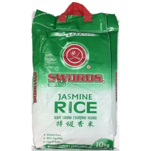 [Hot Verkopen] Jasmijn Rijst, lange Graan Fragant Rijst Verpakking 5*5Kg Bopp Prive Merk-Riz-Arroz Whatsap 0084 989 322 607