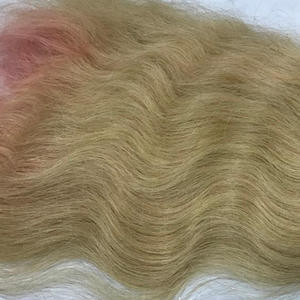 CUTICLES ช่อผมมนุษย์613สีบลอนด์วัดบริสุทธิ์เรมี่ส่วนขยายผมหยักลึกไม่หลุดร่วง - Product Image 1
