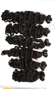 Usine en gros Vietnam meilleure qualité 36 pouces corps ondulé extension de cheveux humains dentelle et bande Ins perruques à bas prix - Product Image 5