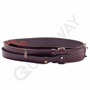 Sam Brown Croix Ceinture En Cuir Véritable Cérémonial Devoir Ceinture Personnalisé Marron Couleur Vente Par Quantité En Vrac - Product Image 6