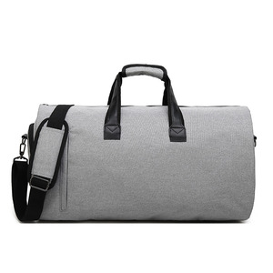 Sac de sport gris 600D 30-40L avec bandoulière pour la gym et les voyages - Product Image 1